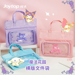 5 Styles 27.5*34CM Sanrio Cartoon Anime File Computer Bag