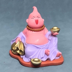 9.5cm Dragon Ball Z Fat Majin Buu Funny Buddha Cartoon Anime PVC Figures