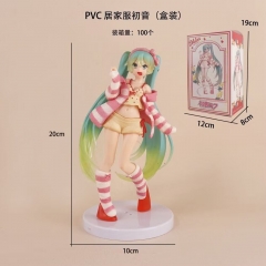 20cm Hatsune Miku Cartoon Anime PVC Figure