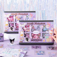 60PCS/BOX Sanrio Kuromi My Melody Anime Sticker