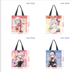 33*38cm 7 Styles Alya Sometimes Hides Her Feelings in Russian Shopping Bag Canvas Anime Handbag