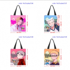 33*38cm 7 Styles Haikyuu Shopping Bag Canvas Anime Handbag