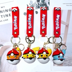 22 Styles Pokemon Cartoon Anime Figure Keychain