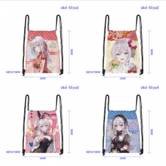 32*38cm 7 Styles Alya Sometimes Hides Her Feelings in Russian Cartoon Anime Drawstring Bag