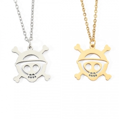 2 StylesOne Piece Cartoon Anime Alloy Necklace