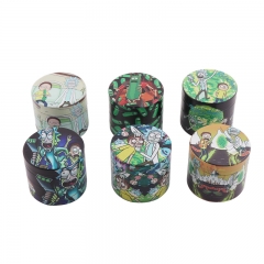 40MM Rick and Morty Cartoon Anime Grinders （Random One）