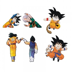 5 Styles Dragon Ball Z Decorative Waterproof PVC Anime Car Sticker