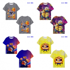 5 Styles Despicable Me Printing Digital 3D Cosplay Anime T Shirt