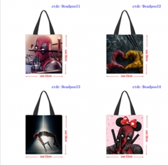 33*38cm 8 Styles Deadpool & Wolverine Shopping Bag Canvas Anime Handbag