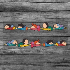 6 Styles Crayon Shin-chan Decorative Waterproof PVC Anime Car Sticker