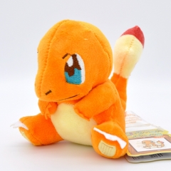 2 Styles 15-18cm Pokemon Charmander Squirtle Cartoon Character For Kids Collectible Doll Anime Plush Toy