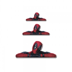 3 Styles Deadpool Decorative Waterproof PVC Anime Car Sticker