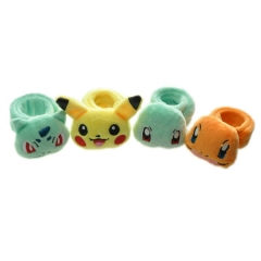 4 Styles 21cm Pokemon Charmander Squirtle Bulbasaur Anime Plush Bracelet