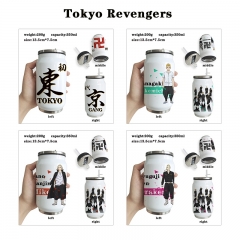 4 Styles Tokyo Revengers Cartoon Stainless Steel Pattern Anime Vacuum Cup