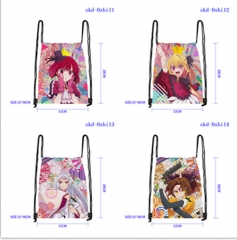 32*38cm 6 Styles Oshi No Ko Cartoon Anime Drawstring Bag