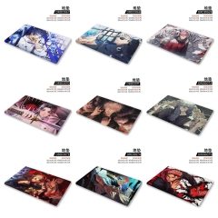 10 Styles 2 Sizes Jujutsu Kaisen Cartoon Pattern Short Velvet Material Anti-skidding Anime Carpet