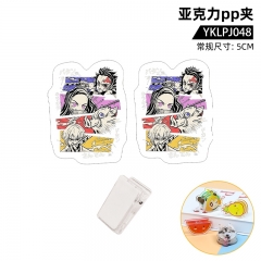 Demon Slayer: Kimetsu no Yaiba Cartoon Anime Acrylic PP Clip