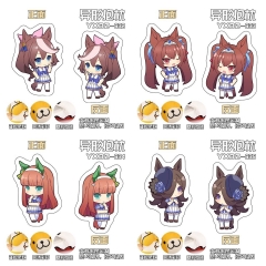 6 Styles Uma Musume Pretty Derby Cosplay Cartoon Deformable Anime Plush Pillow