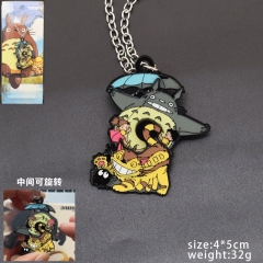 2 Styles My Neighbor Totoro Cartoon Anime Alloy Necklace/Keychain