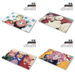 5 Styles 2 Sizes SPY×FAMILY Cartoon Pattern Short Velvet Material Anti-skidding Anime Carpet