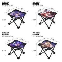 8 Styles Honkai: Star Rail Anime Portable Folding Stool