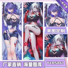 2 Styles 50*160cm Honkai: Star Rail Cosplay Sexy Girls Two Sides Print Long Style Soft Pillow Wholesale Comfortable Anime Pillow