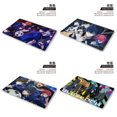 4 Styles 2 Sizes Blue Lock Cartoon Pattern Short Velvet Material Anti-skidding Anime Carpet