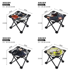 4 Styles Touken Ranbu Online Anime Portable Folding Stool