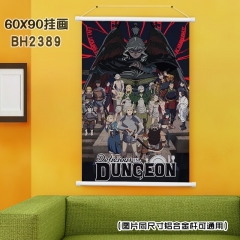 3 Styles (60*90CM) Delicious in Dungeon/Dungeon Meshi Wall Scroll Cartoon Anime WallScrolls