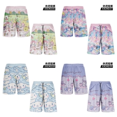 5 Styles Sanrio Cartoon Anime Shorts Pants