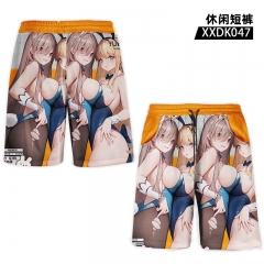 2 Styles Blue Archive Cartoon Sexy Girls Anime Shorts Pants