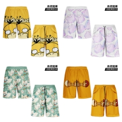 4 Styles Pokemon Cartoon Anime Shorts Pants