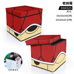 2 Styles 2 Sizes Super Mario Bro Cartoon Anime Storage Box