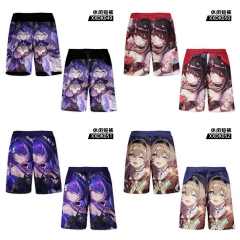 7 Styles Honkai: Star Rail Cartoon Anime Shorts Pants