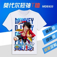 3 Styles One Piece Cartoon Anime T shirts