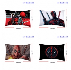 40*60CM 8 Styles Deadpool & Wolverine Cartoon Square Anime Pillow Case