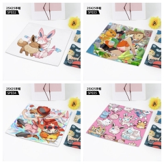 4 Styles Pokemon Cosplay Cartoon Character Anime Handkerchief