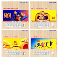 （70*30*0.3CM）7 Styles Despicable Me Cartoon Anime Mouse Pad