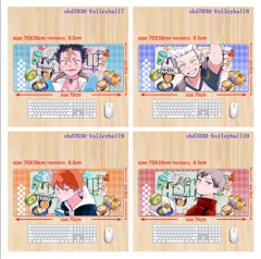 （70*30*0.3CM）7 Styles Haikyuu Cartoon Anime Mouse Pad