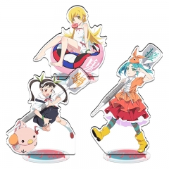 3 Styles Bakemonogatari Cartoon Acrylic Anime Standing Plate