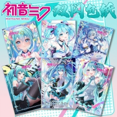 9 Styles 14*21cm Hatsune Miku Laser Tickets Anime Bookmark