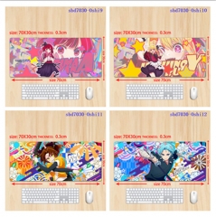 （70*30*0.3CM）6 Styles Oshi No Ko Cartoon Anime Mouse Pad