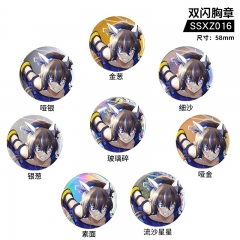 3 Styles Uma Musume Pretty Derby Game Anime Alloy Pin Brooch