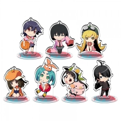 7 Styles Bakemonogatari Cartoon Acrylic Anime Standing Plate