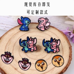 4 Styles Lilo & Stitch Cartoon Cute Alloy Earring Fashion Girls Earring