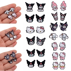 13 Styles Sanrio Kuromi Cinnamoroll Cartoon Cute Alloy Earring Fashion Girls Earring