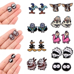 9 Styles Avatar: The Last Airbender Cartoon Cute Alloy Earring Fashion Girls Earring