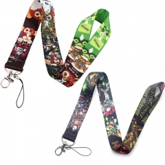 2 Styles Cute Cartoon Anime Phone Strap Lanyard