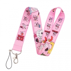 The Cowardly Dog Cartoon Anime Phone Strap Lanyard