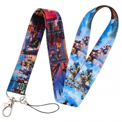 2 Styles Kingdom Hearts Cartoon Anime Phone Strap Lanyard